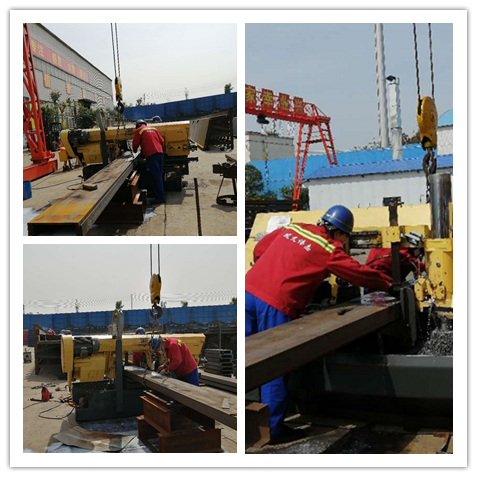 偉志鋼模板員工加班加點(diǎn)趕工期