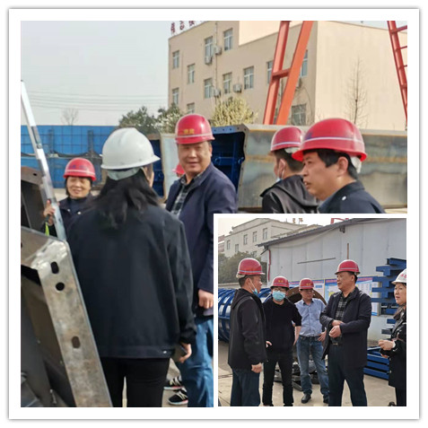 歡迎安陽(yáng)高速項(xiàng)目部標(biāo)段到偉志模板參觀考察