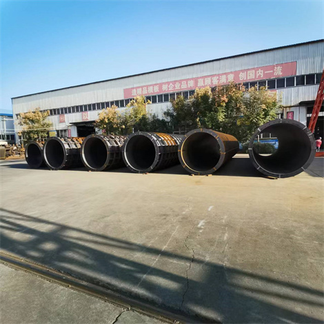 鋼模板廠家圓柱模板準備發貨