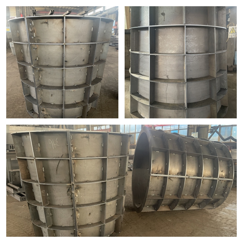 你有見過鄭州模板廠加工的漸變圓柱模板嗎？